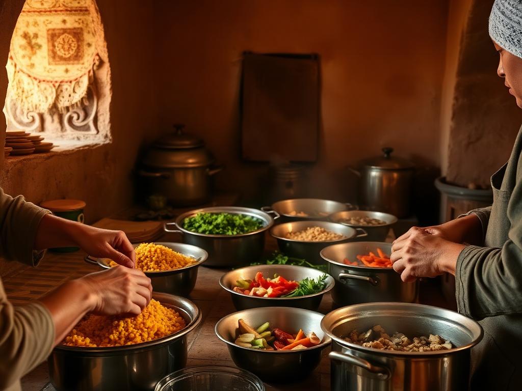 Moroccan cooking class