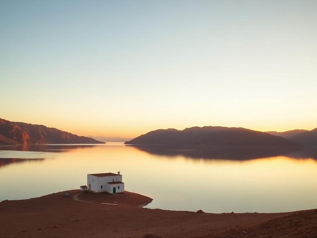 Mountain lake stay
